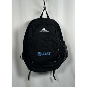 High Sierra AT&T Impact Backpack Black‎ Book Bag Lightweight Daypack 8050-12BK